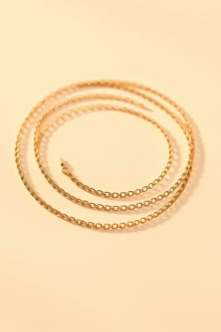 [Muestra] Collar Cadena Fina 18k