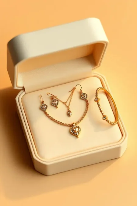 [Muestra] Set Trío Dorado 18k