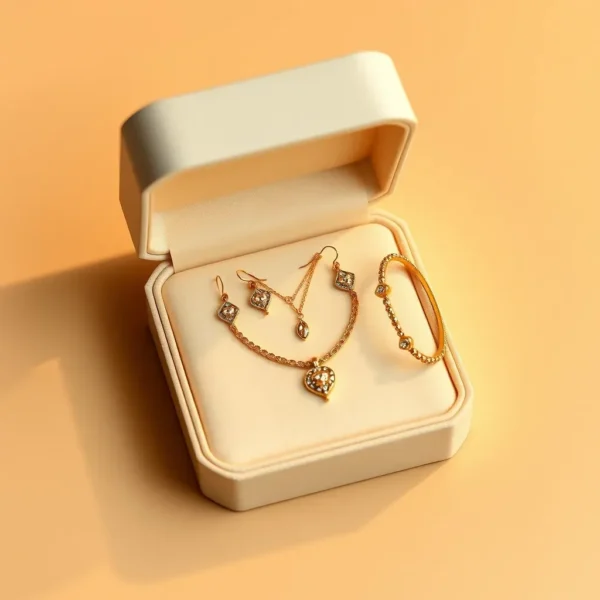 [Muestra] Set Trío Dorado 18k